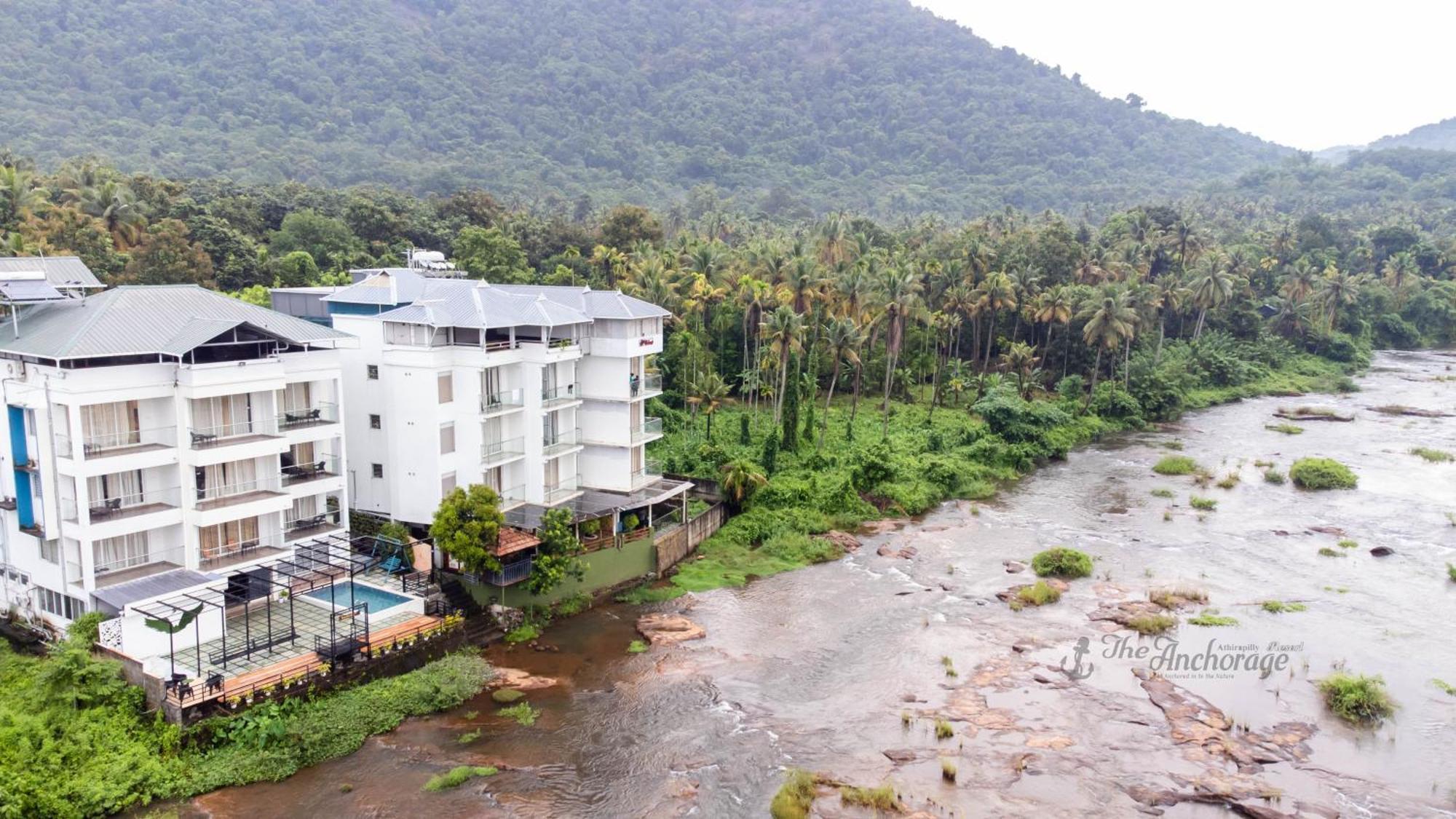 The Anchorage Athirapilly Resort Athirappilly Exterior foto